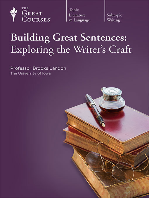 Title details for Building Great Sentences by Brooks Landon - Wait list